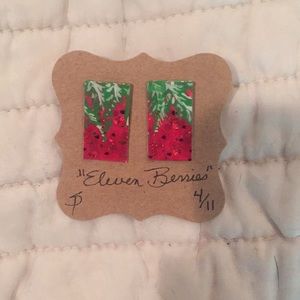 Hand made earrings! Work of art!